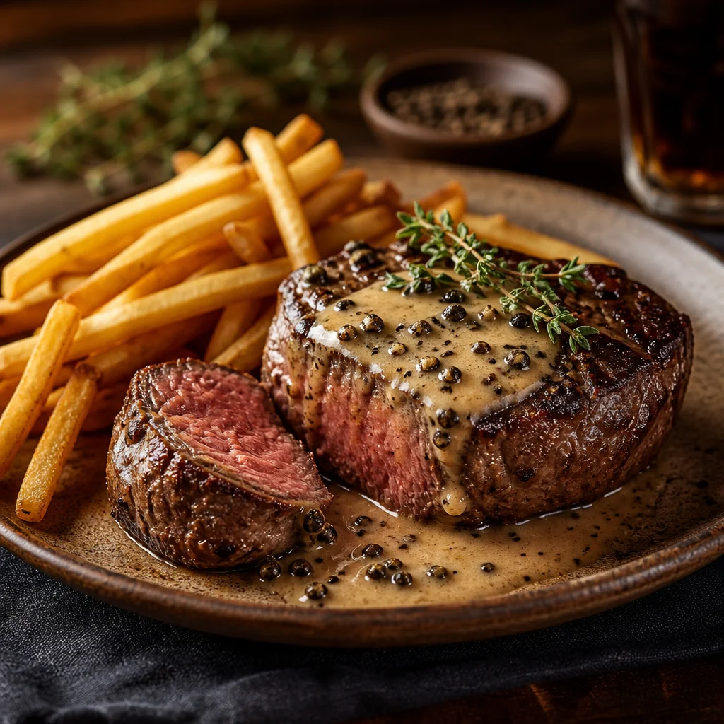 Filet Pur “Poivre Concassé”: Het Geheim van de Perfecte Pepersteak